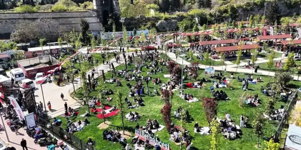 2025 yılının ilk 5 ayında millet bahçeleri için 2 milyar TL harcama