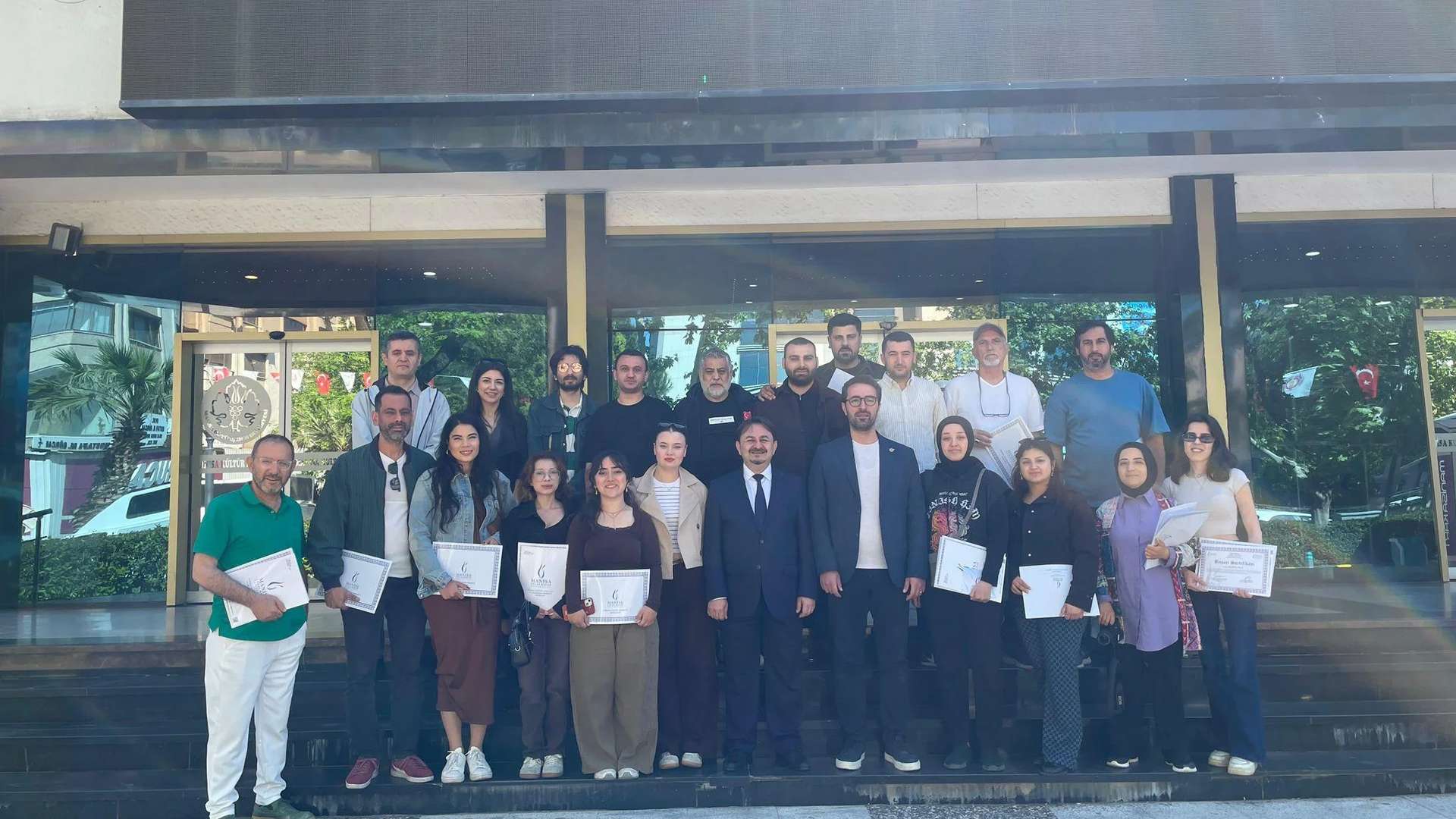 Manisalı Gazeteciler Drone Ehliyetlerine Kavuştu