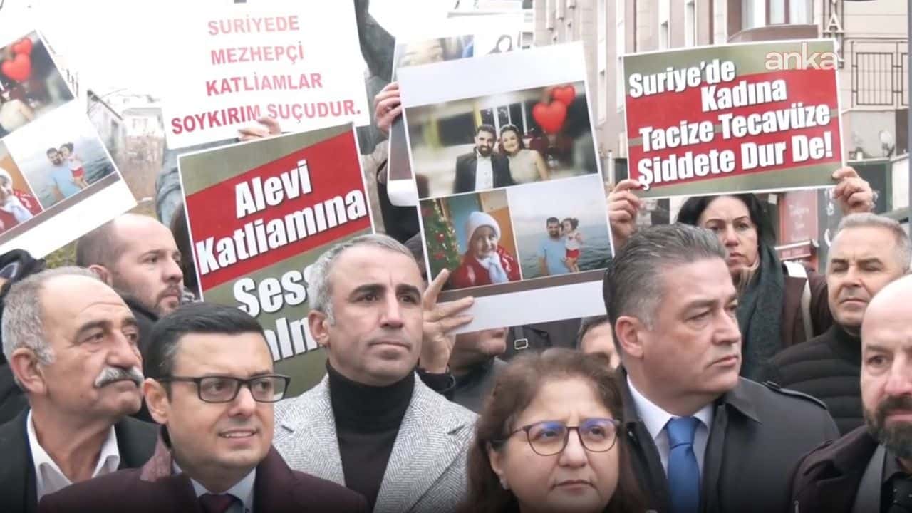 Alevi örgütlerinden Suriye'deki saldırılara tepki