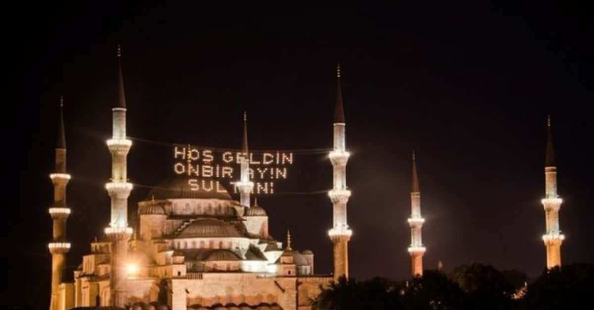 Burdur teravih namazı saatleri