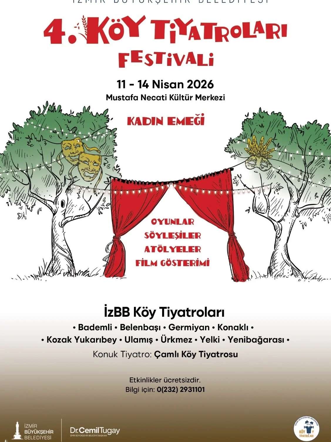 Köy Tiyatroları Festivali başlıyor