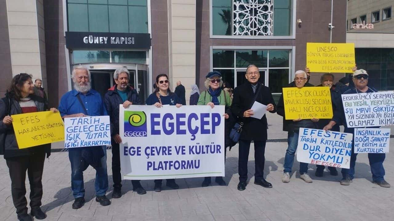 EGEÇEP, Kültür ve Turizm Bakanlığı’nın ‘Efes’ projesini yargıya taşıdı