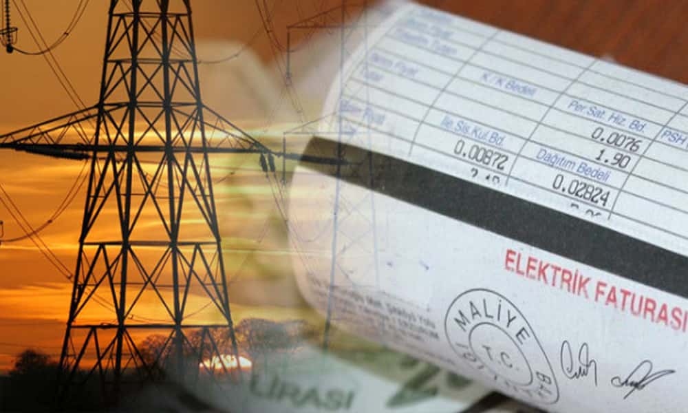 Elektriğe yüzde 25 zam geldi