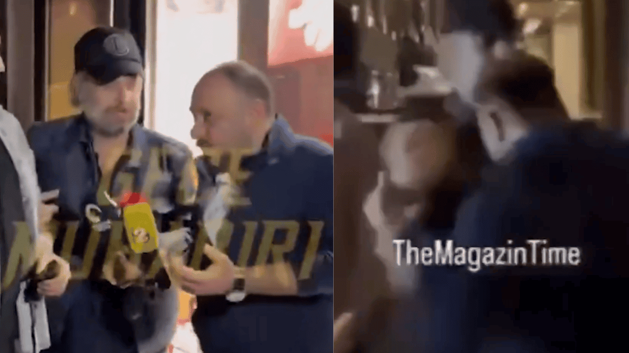 Magazin muhabiri, Nejat İşler'e kafa attı!