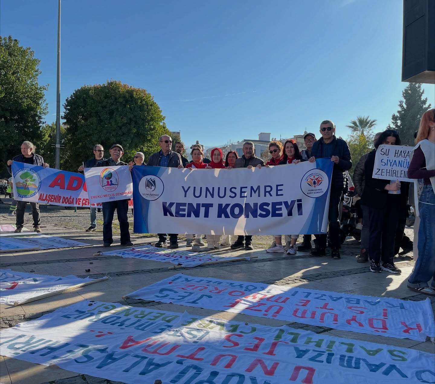 Yunusemre Kent Konseyi'nden İklim Adaleti için Küresel Eylem Günü'nde anlamlı katılım