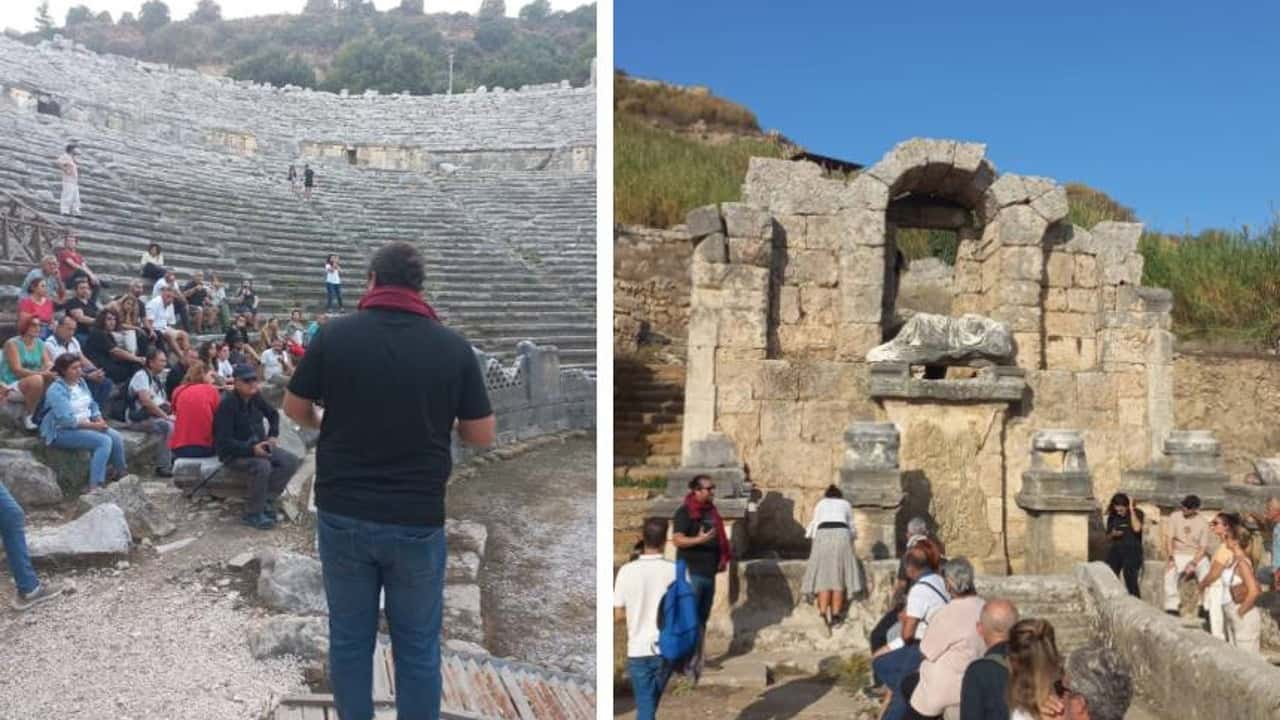 Antalya Kültür Yolu Festivali Perge Gezisi: Son kazma, son söz