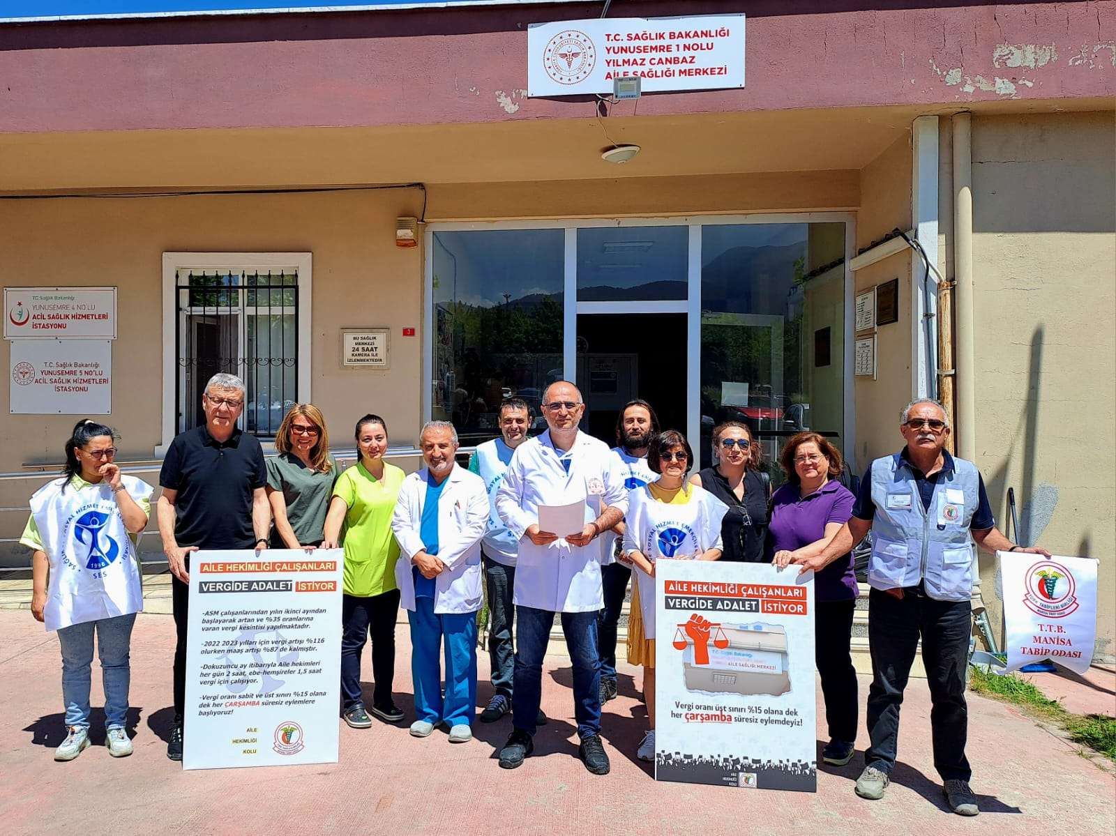 Sağlık çalışanları 10 haftadır adalet istiyor: Taleplerimiz karşılana dek eylemdeyiz!