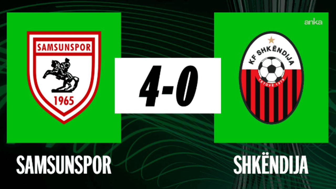 Samsunspor, UEFA Konferans Ligi'nde son 16'da