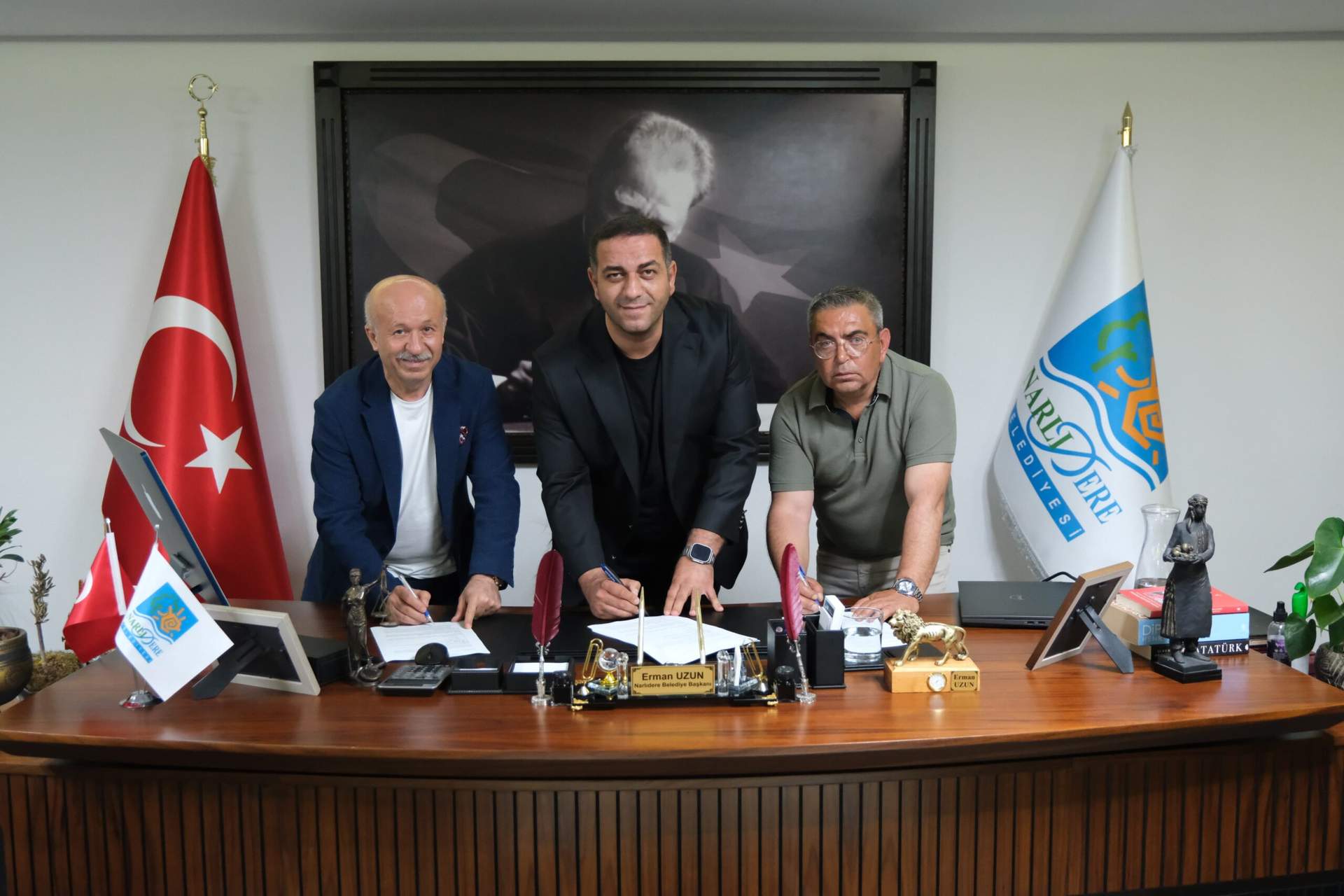 NARLIDERE’DE, TOPLU İŞ SÖZLEŞMESİNDE İMZALAR ATILDI