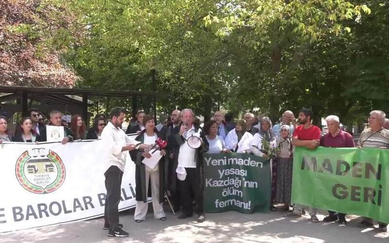 Ankara’da zeytinlikler için direnen köylülere TBB’den destek: “Bu topraklar tüm yurttaşlara ve gelecek kuşaklara ait. Bir avuç şirkete değil”