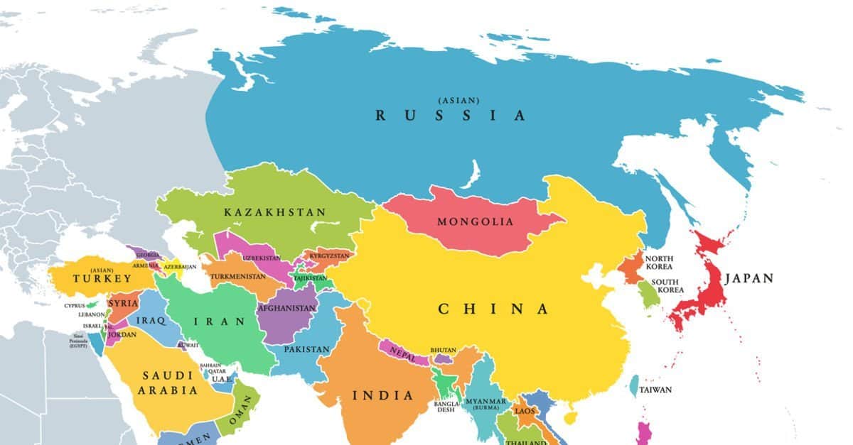 Asya’da toplam kaç ülke var?