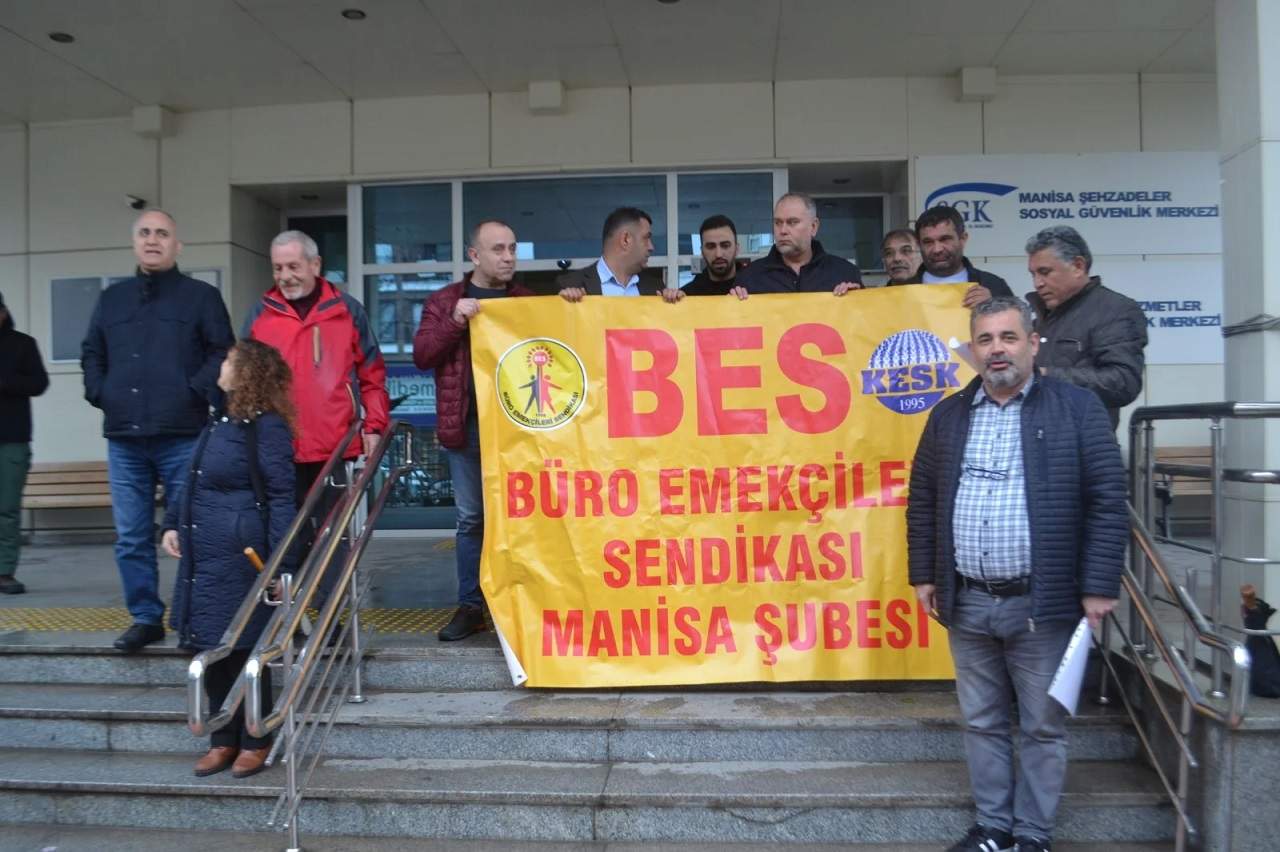 Büro Emekçileri Sendikası Manisa’dan seslendi: Artık yeter!