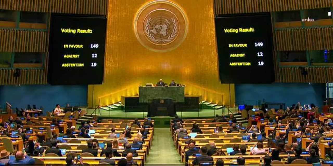 BM Genel Kurulu, Gazze'de derhal ateşkes talep eden tasarıyı kabul etti