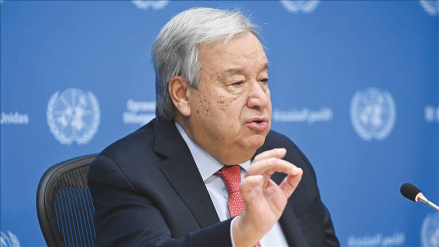 BM Genel Sekreteri Guterres: "Fosil Yakıt Çağının Sonu Kaçınılmaz"