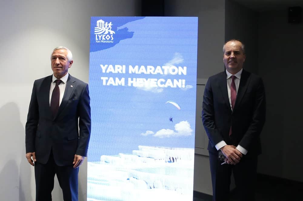 Denizli'de ilk kez düzenlenecek Lykos Yarı Maratonu 26 Ekim'de koşulacak