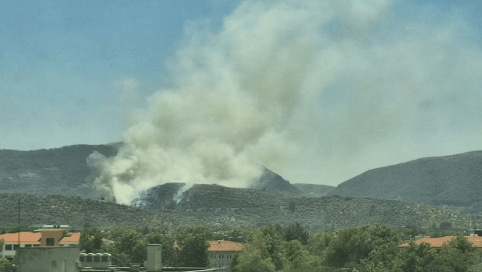 Ege'de 3 kentte yangın