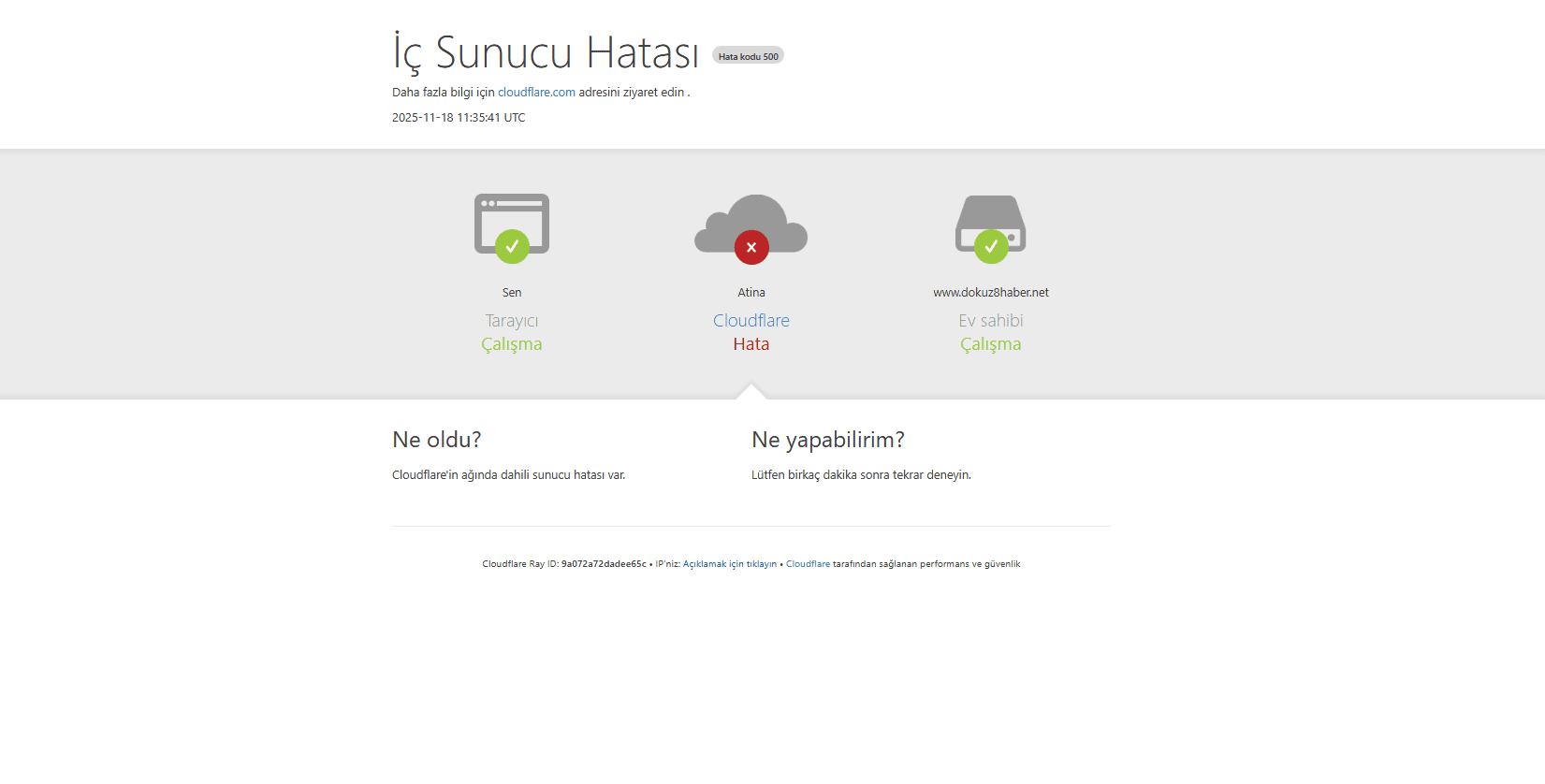 Cloudflare sorunu YouTube, E-Devlet ve X'e erişimi etkiledi