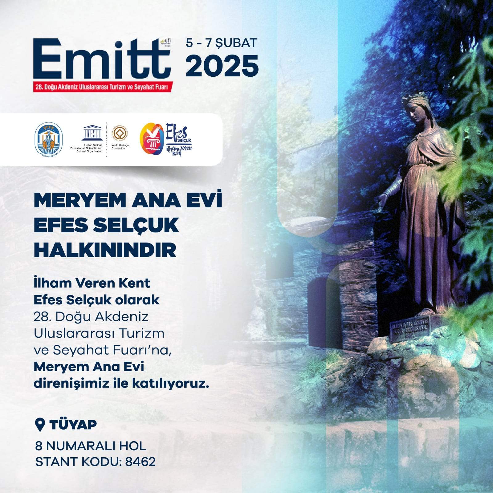 Efes Selçuk’un Meryem Ana Evi Direnişi EMITT 2025’te Devam Edecek