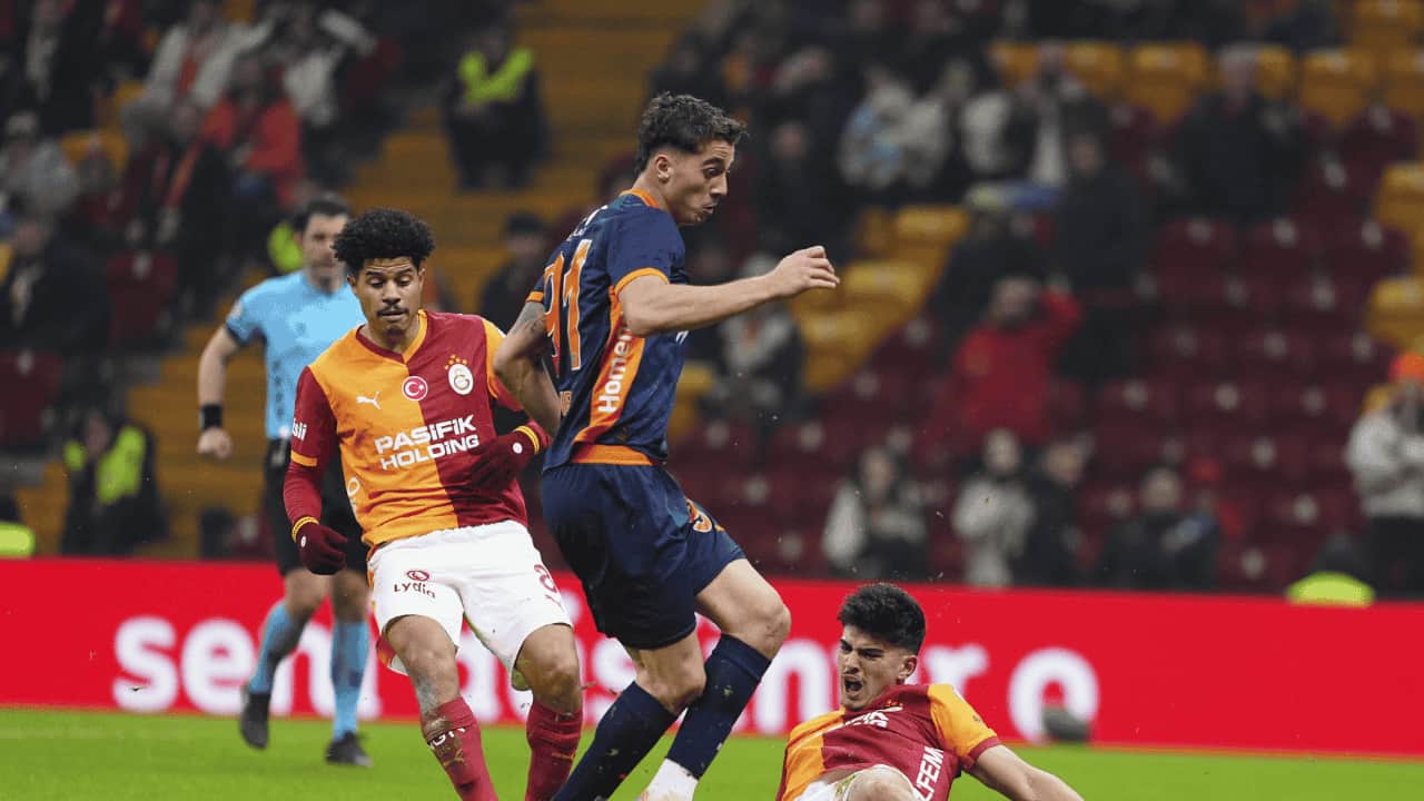Galatasaray, Ziraat Türkiye Kupası'nda Başakşehir maçından galibiyetle çıktı: 1-0