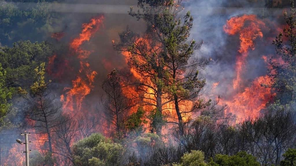 İzmir Aliağa'daki Yangın Karayoluna Sıçradı!