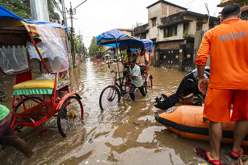 Hindistan’da şiddetli yağışlar nedeniyle en az 22 kişi hayatını kaybetti
