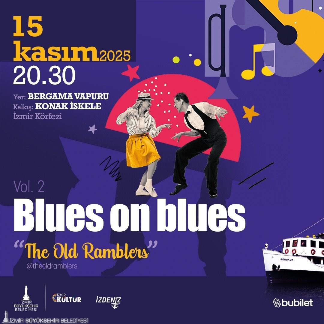 İzmir Körfezi’nde Blues gecesi 15 Kasım’da
