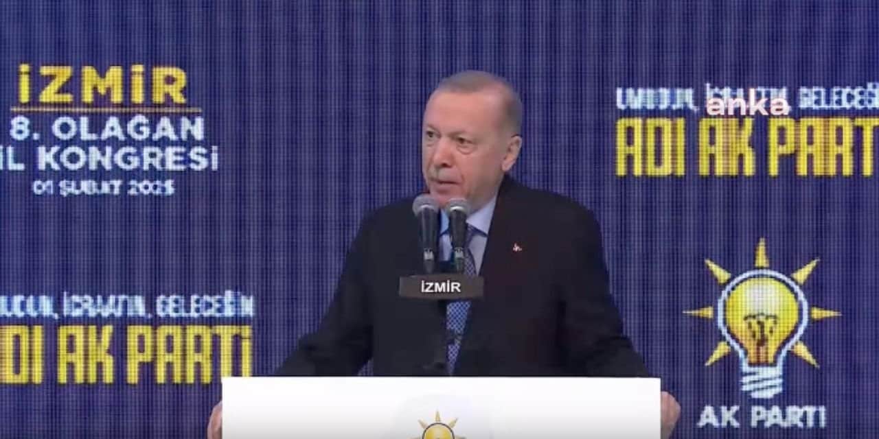 Erdoğan, İzmir 8. Olağan İl Kongresi’ne katıldı
