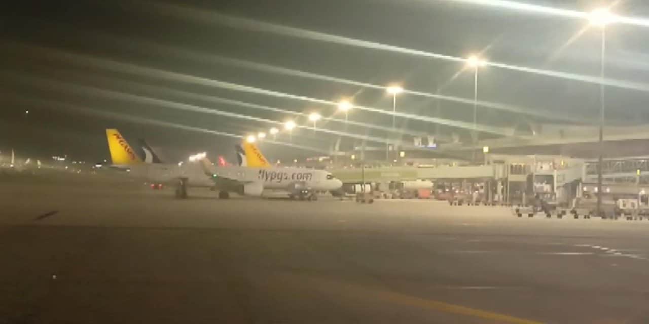 Sabiha Gökçen Havalimanında uçağa bomba ihbarı asılsız çıktı