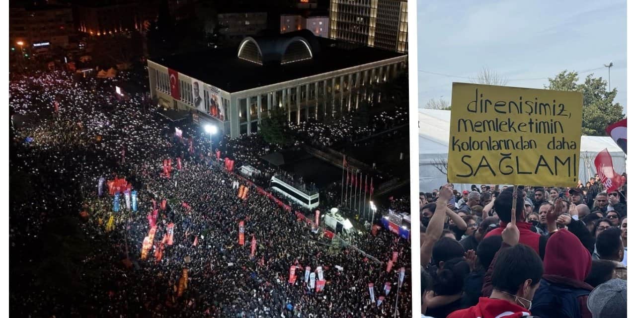 Saraçhane'deki protesto eylemlerinde beşinci gün