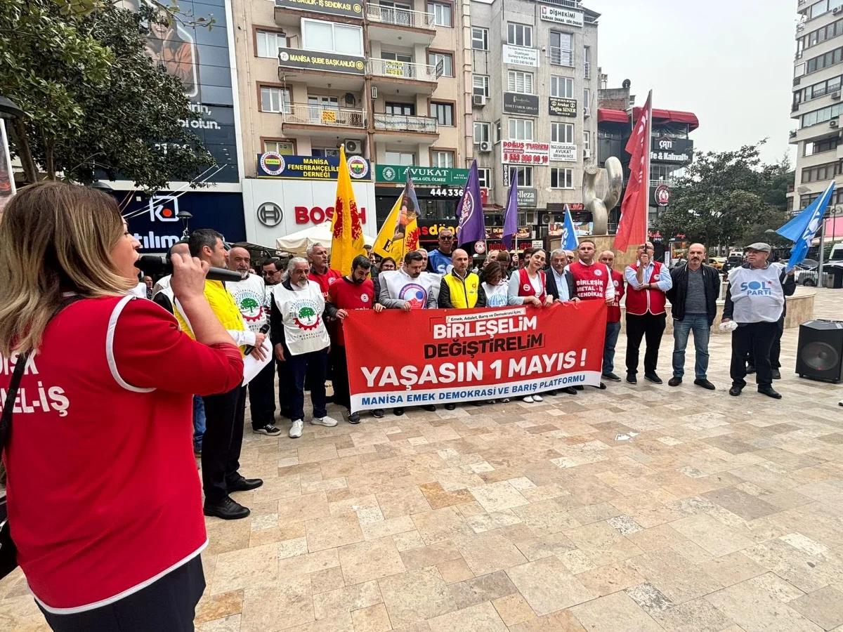 Manisa Emek, Barış ve Demokrasi Platformu’ndan 1 mayıs açıklaması