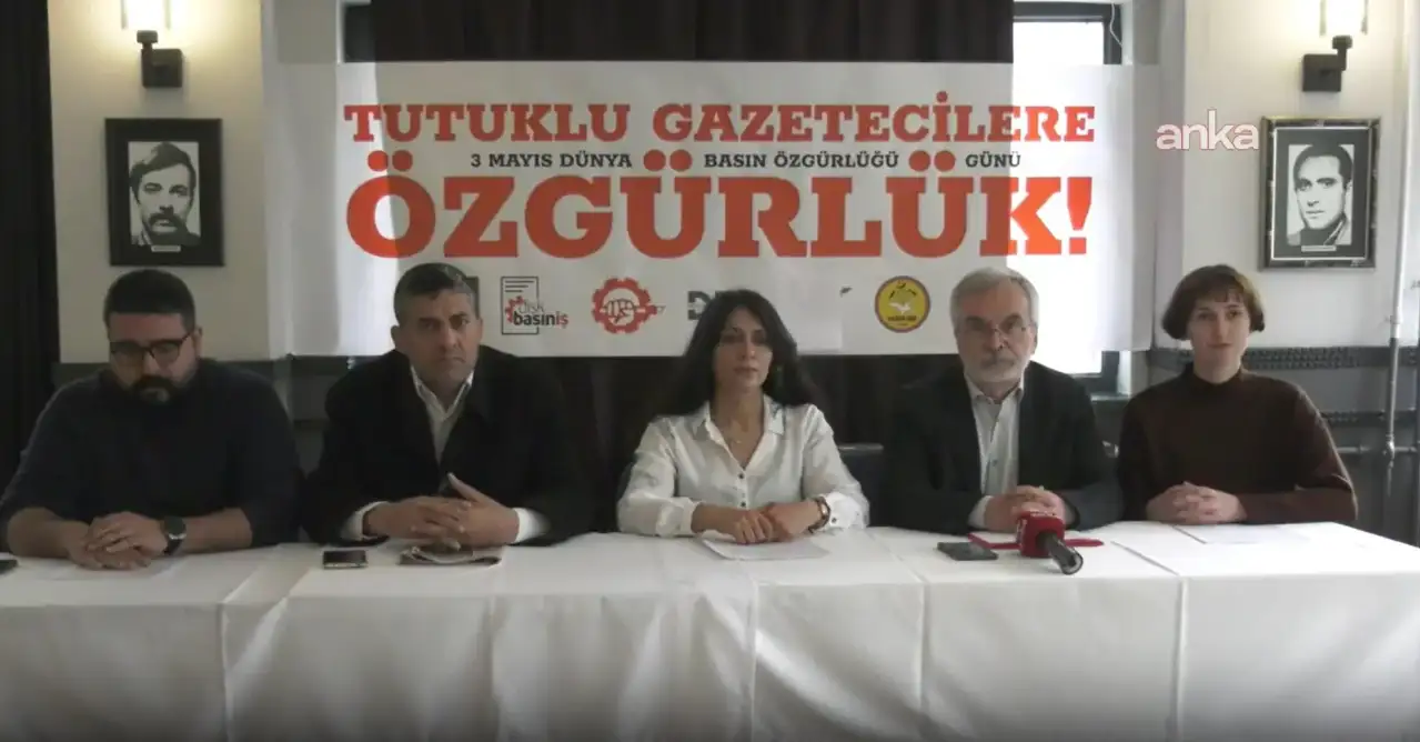 7 basın meslek örgütünden “3 Mayıs Dünya Basın Özgürlüğü Günü” açıklaması: Cezaevlerinde tutulan tüm gazeteciler derhal serbest bırakılsın