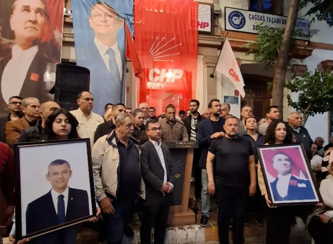 CHP Edremit İlçe Başkanlığı'ndan genel merkezdeki müdahaleye tepki