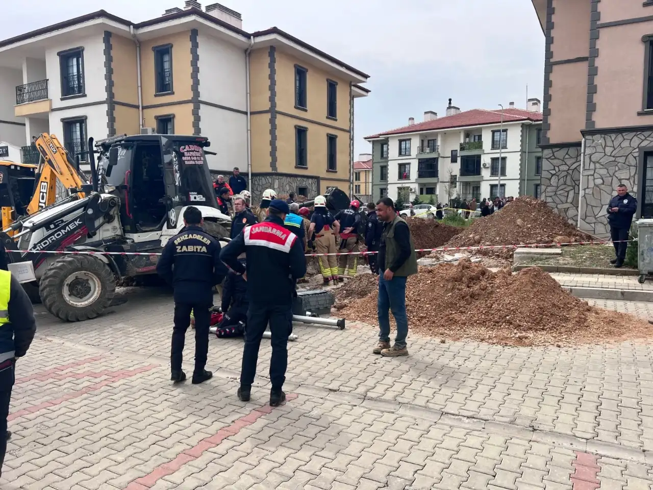 Manisa’da göçük: TOKİ işçisi yaşamını yitirdi