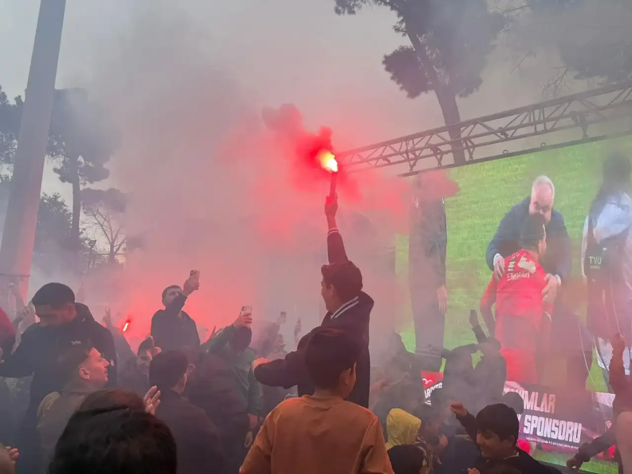 Manisa Horozköy’de Amedspor coşkusu