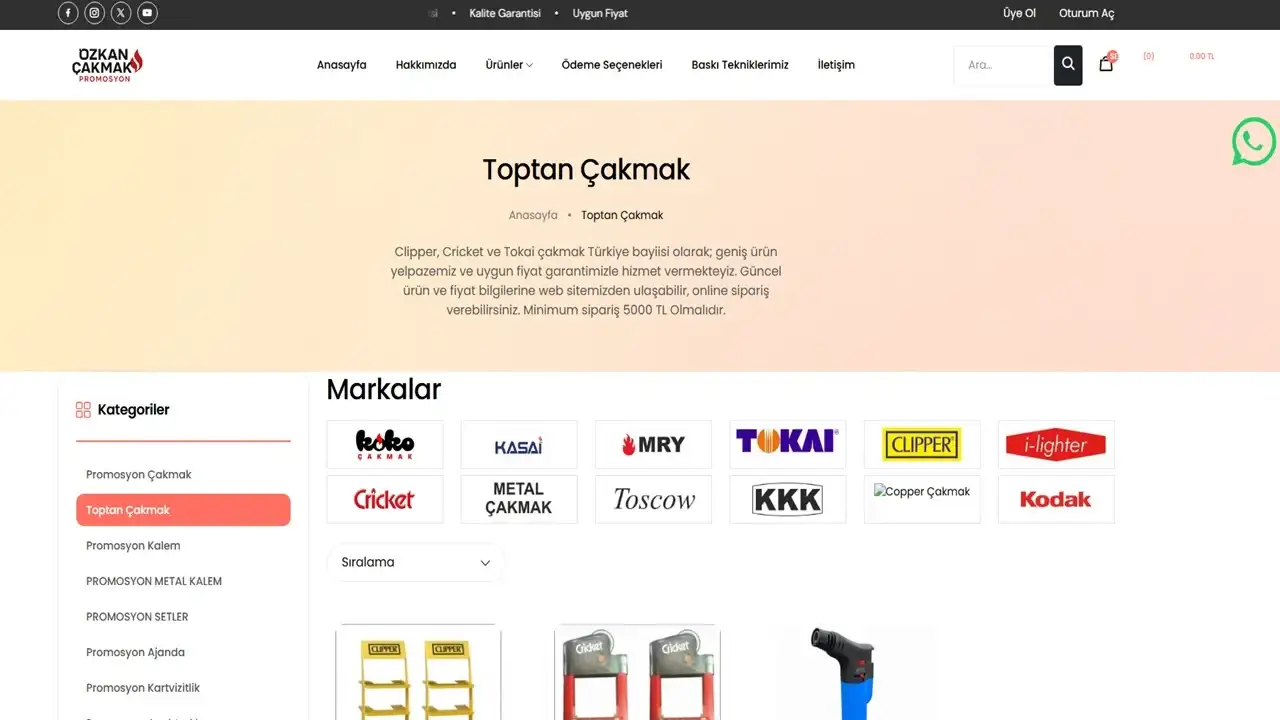 Toptan Çakmak ve Promosyon Çakmak Seçiminde Dikkat Edilmesi Gerekenler