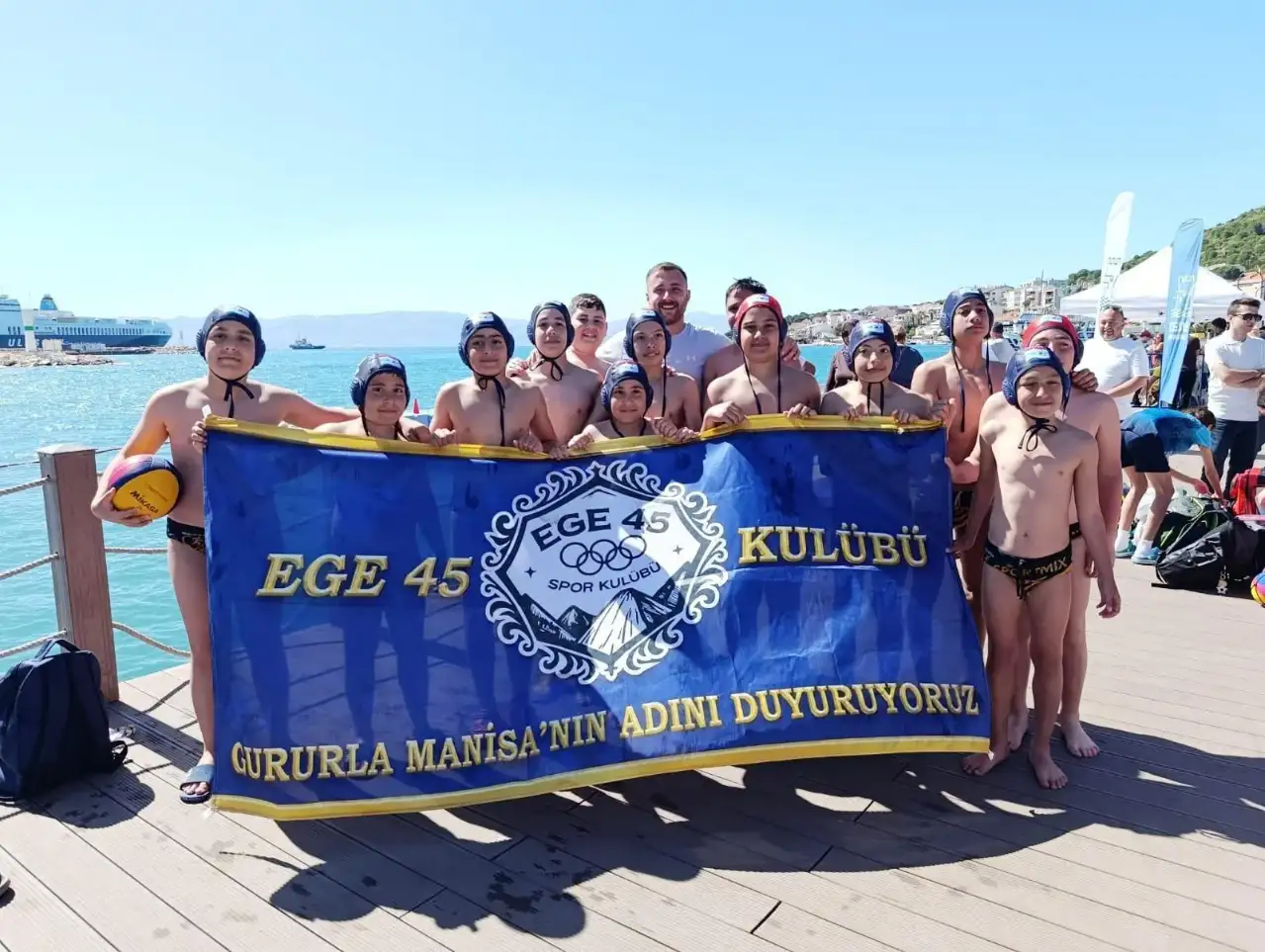 Manisa’nın Su Topu Ege 45 takımı hedef yükseltti: Önce Bulgaristan Devin Cup, sonra da 2032 olimpiyatları