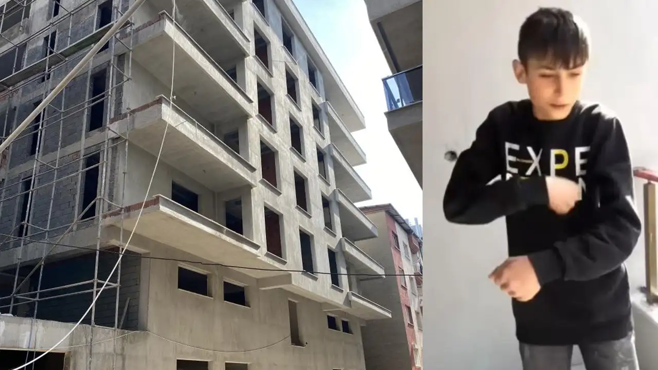 Manisa'da lise öğrencisi çalıştığı inşaattan düşerek öldü