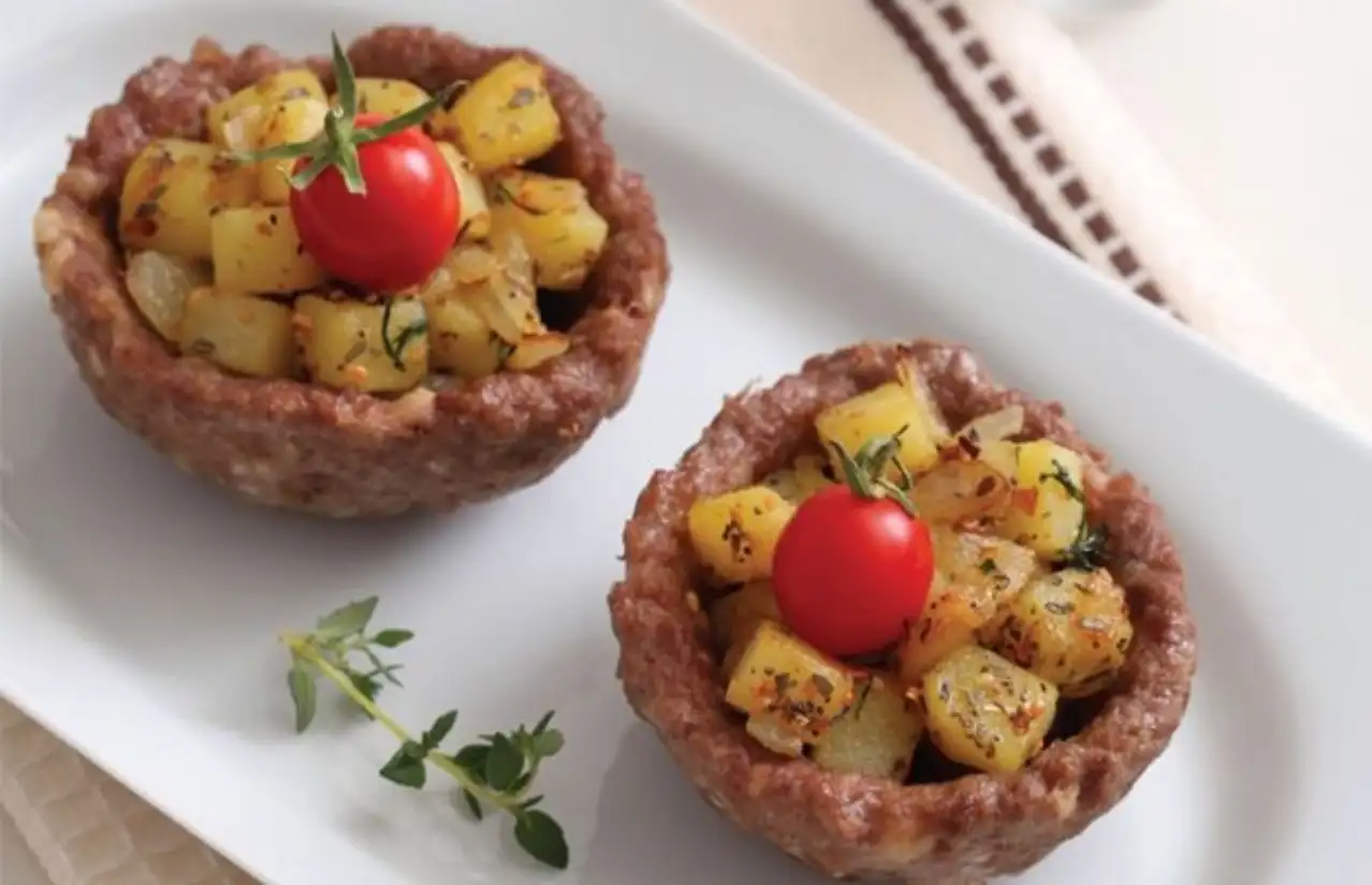 Patatesli çanak köfte tarifi