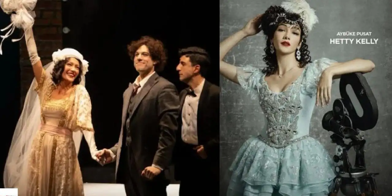 TRT dizisinden çıkarılan Aybüke Pusat'ın tiyatro oyunu iptal edildi