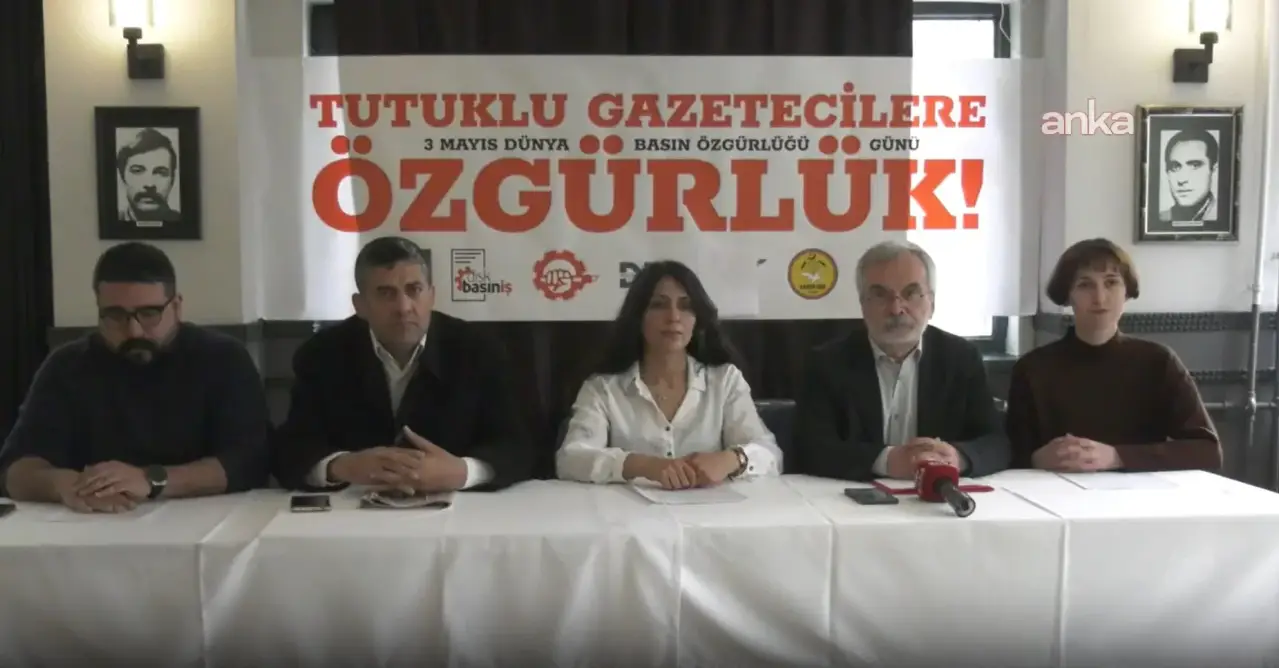 7 basın meslek örgütünden “3 Mayıs Dünya Basın Özgürlüğü Günü” açıklaması: Cezaevlerinde tutulan tüm gazeteciler derhal serbest bırakılsın
